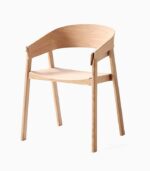 Minimalist Solid Wood Side Table, Nordic Bedside Nightstand - Image 4